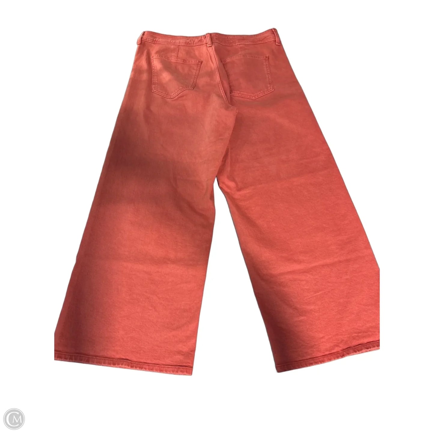 Jeans Wide Leg By Universal Thread In Orange, Size: 14