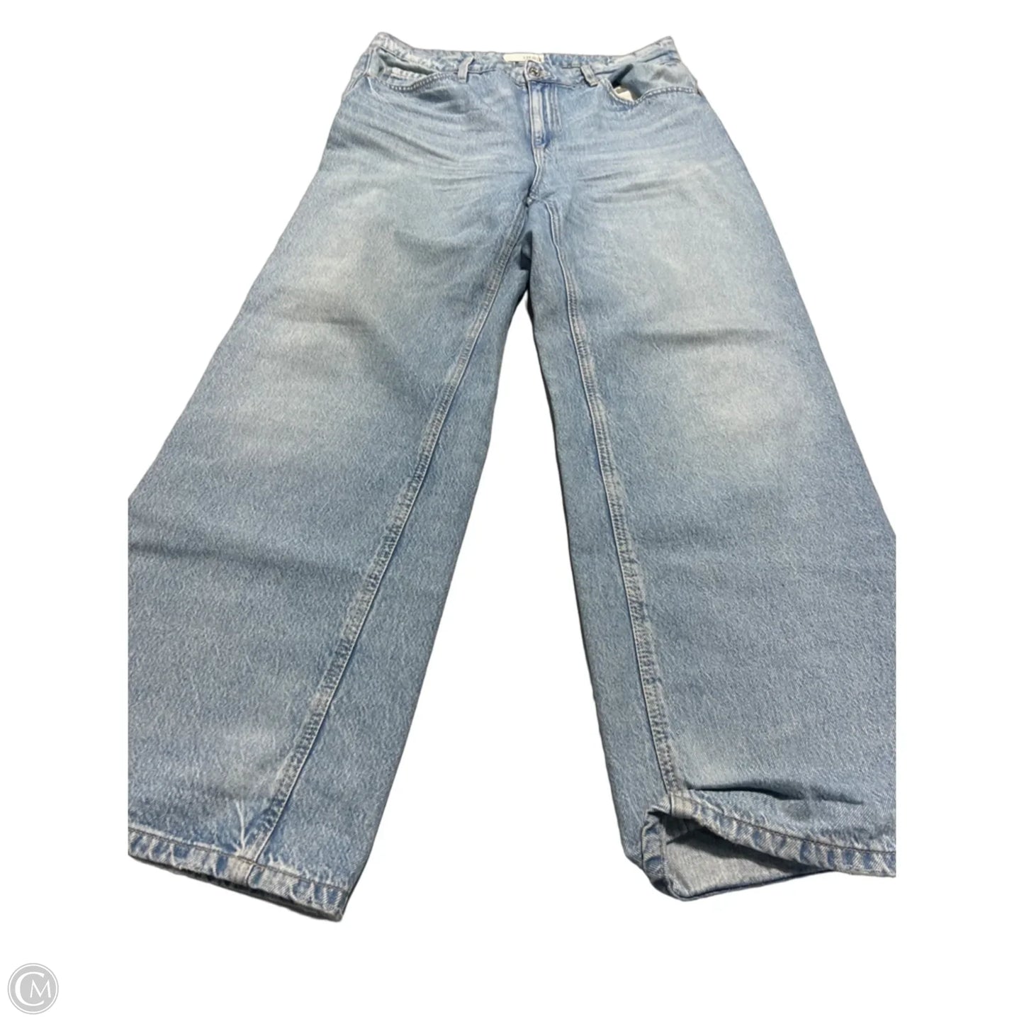 Jeans Wide Leg By Cmc In Blue Denim, Size: 14