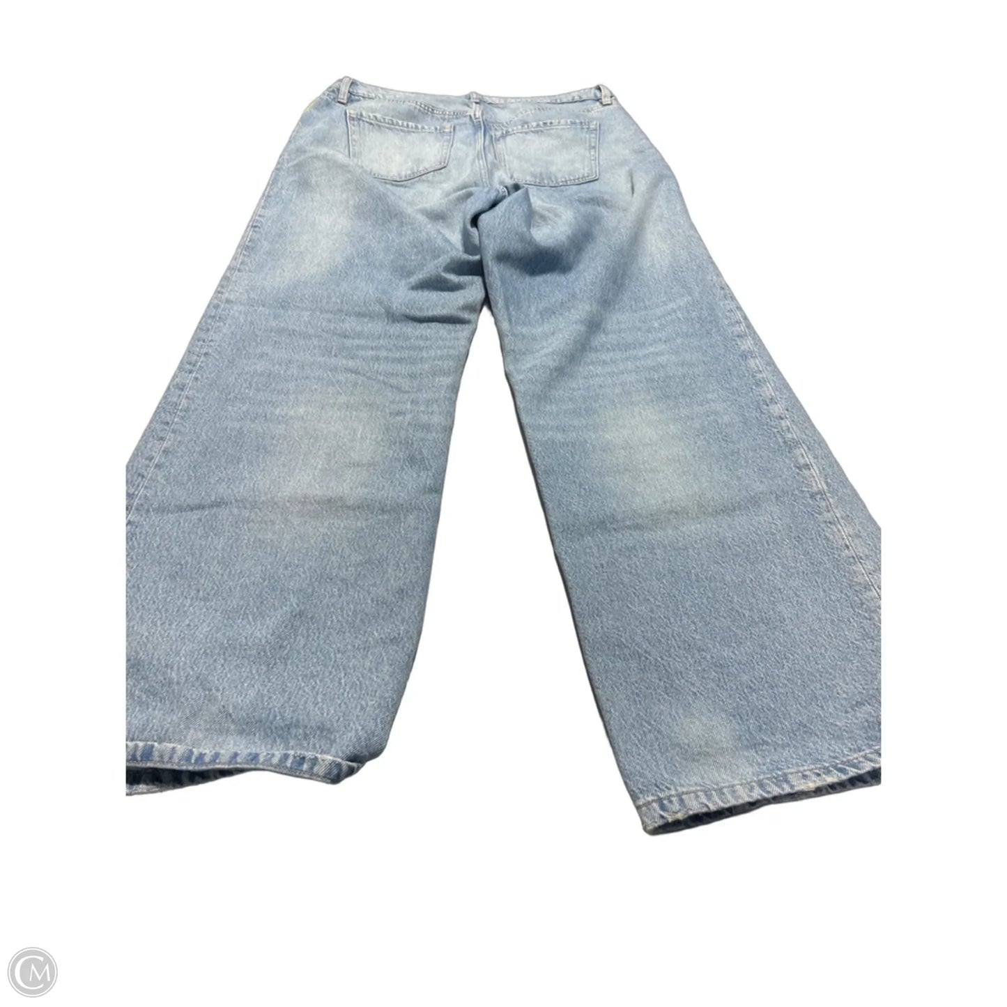 Jeans Wide Leg By Cmc In Blue Denim, Size: 14