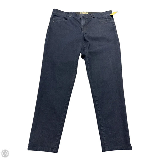 Jeans Straight By Democracy In Blue Denim, Size: 16