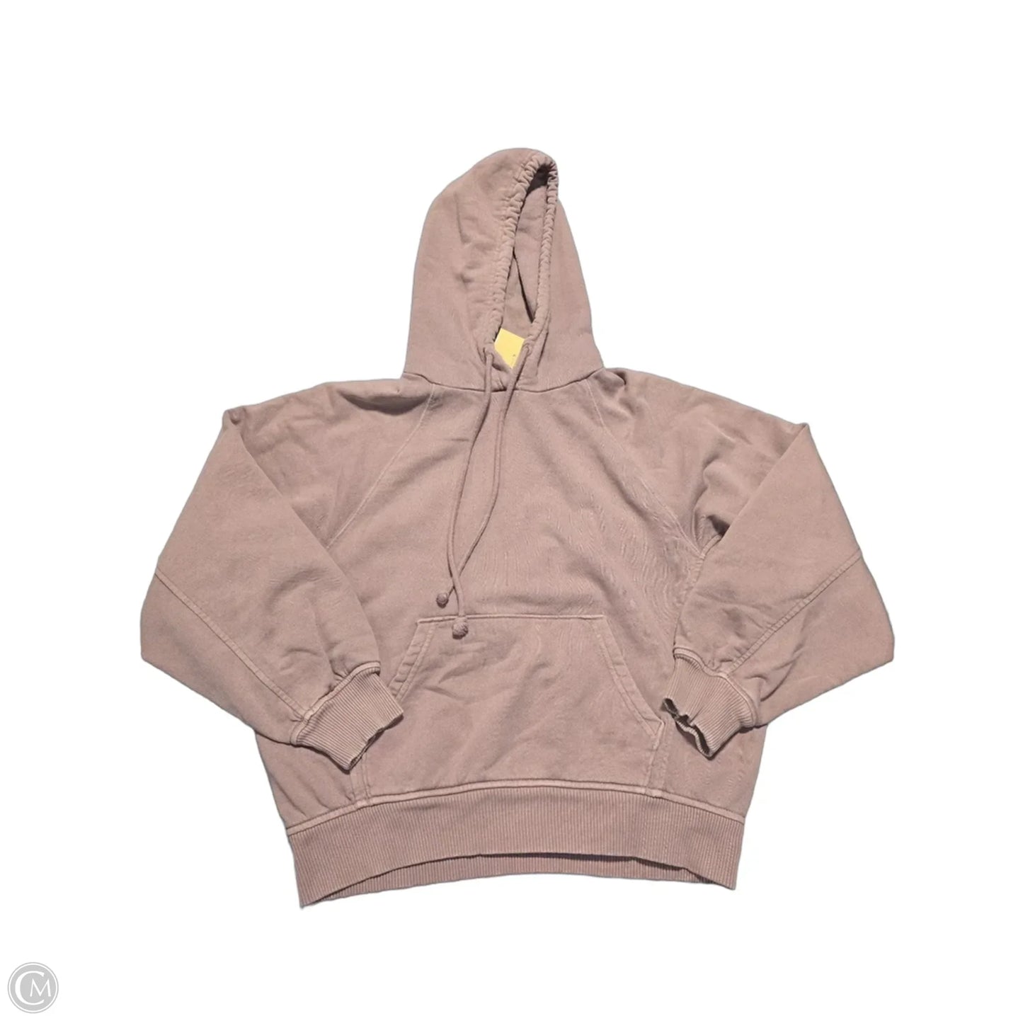 Sweatshirt Hoodie By Madewell In Tan, Size: Xxs
