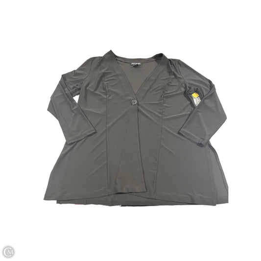 Top 3/4 Sleeve By Cmc In Black, Size: Xl