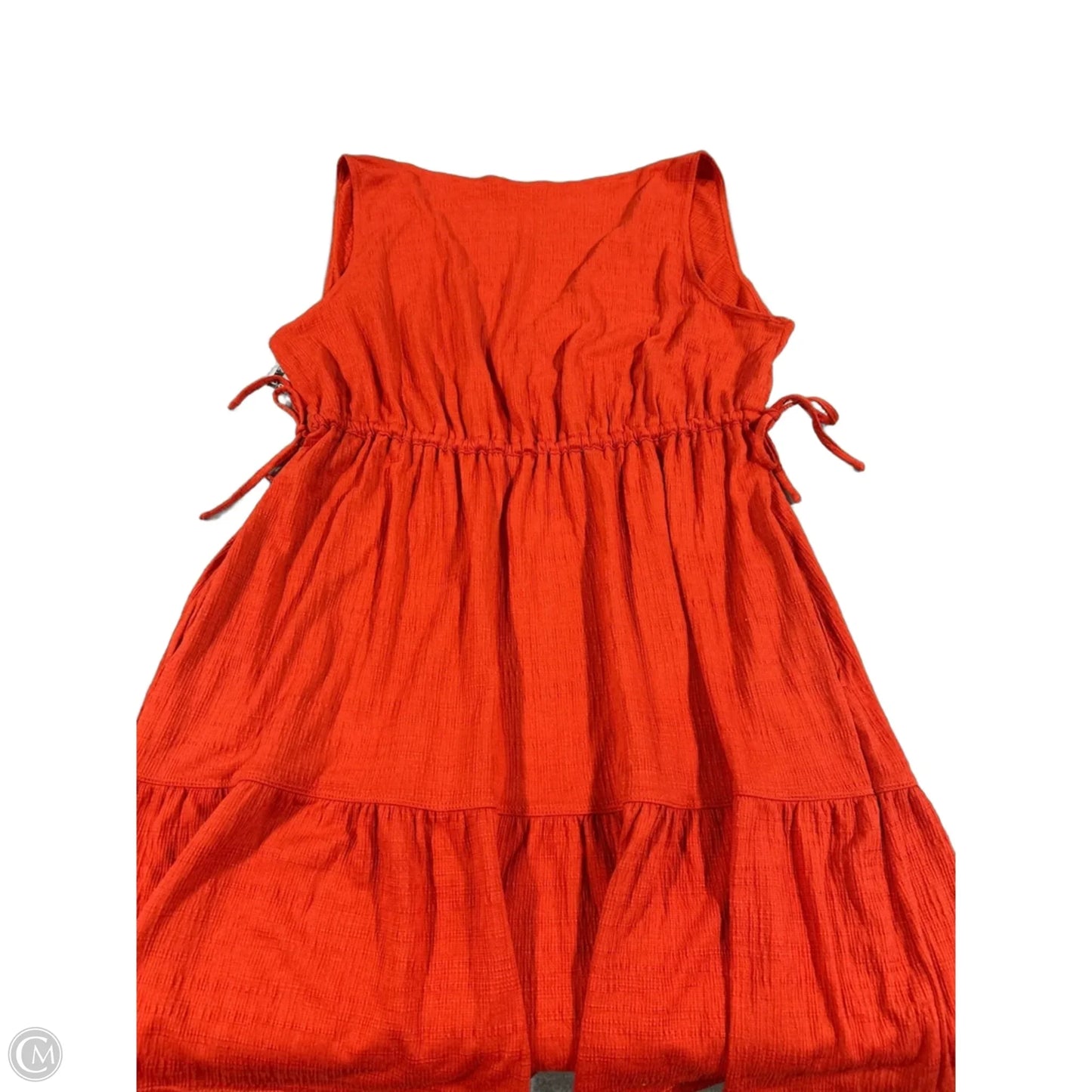 Dress Casual Short By Max Studio In Orange, Size: L