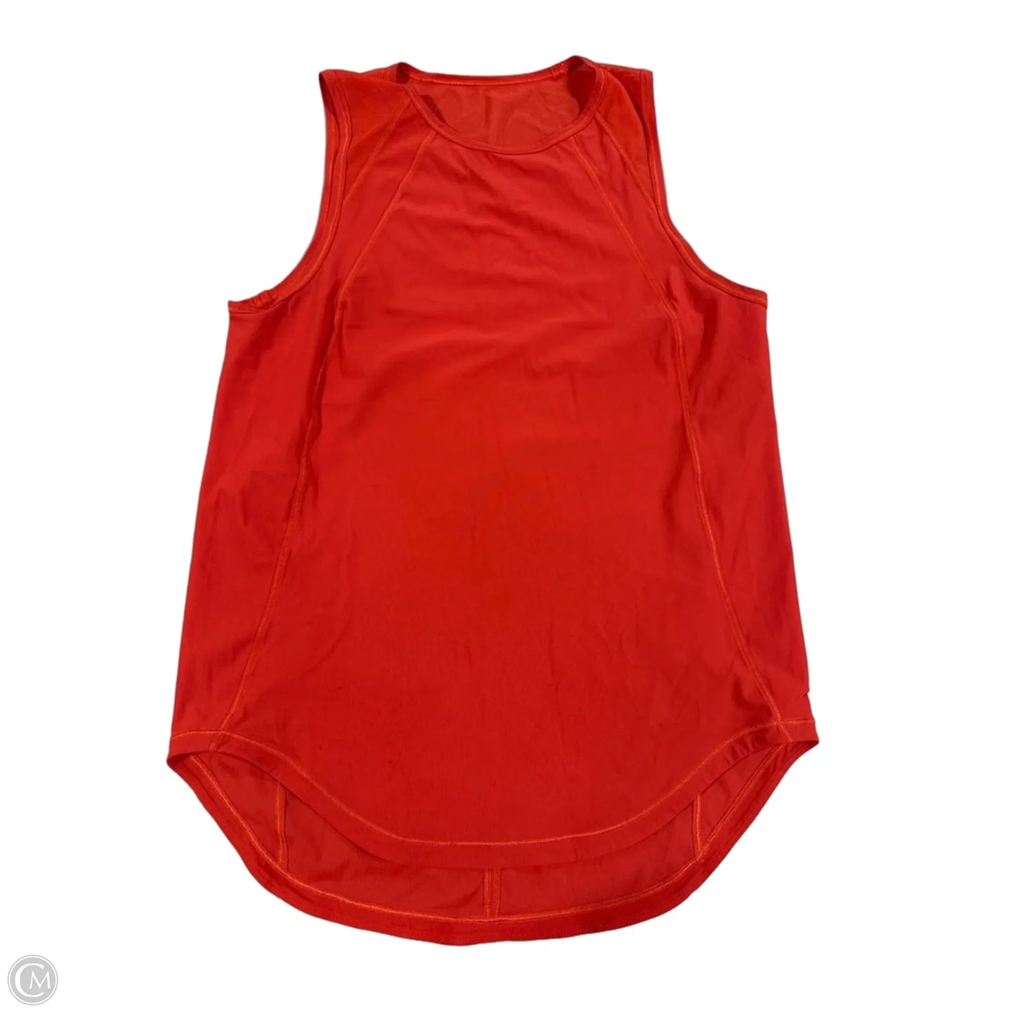 Athletic Tank Top By Lululemon In Red, Size: 8