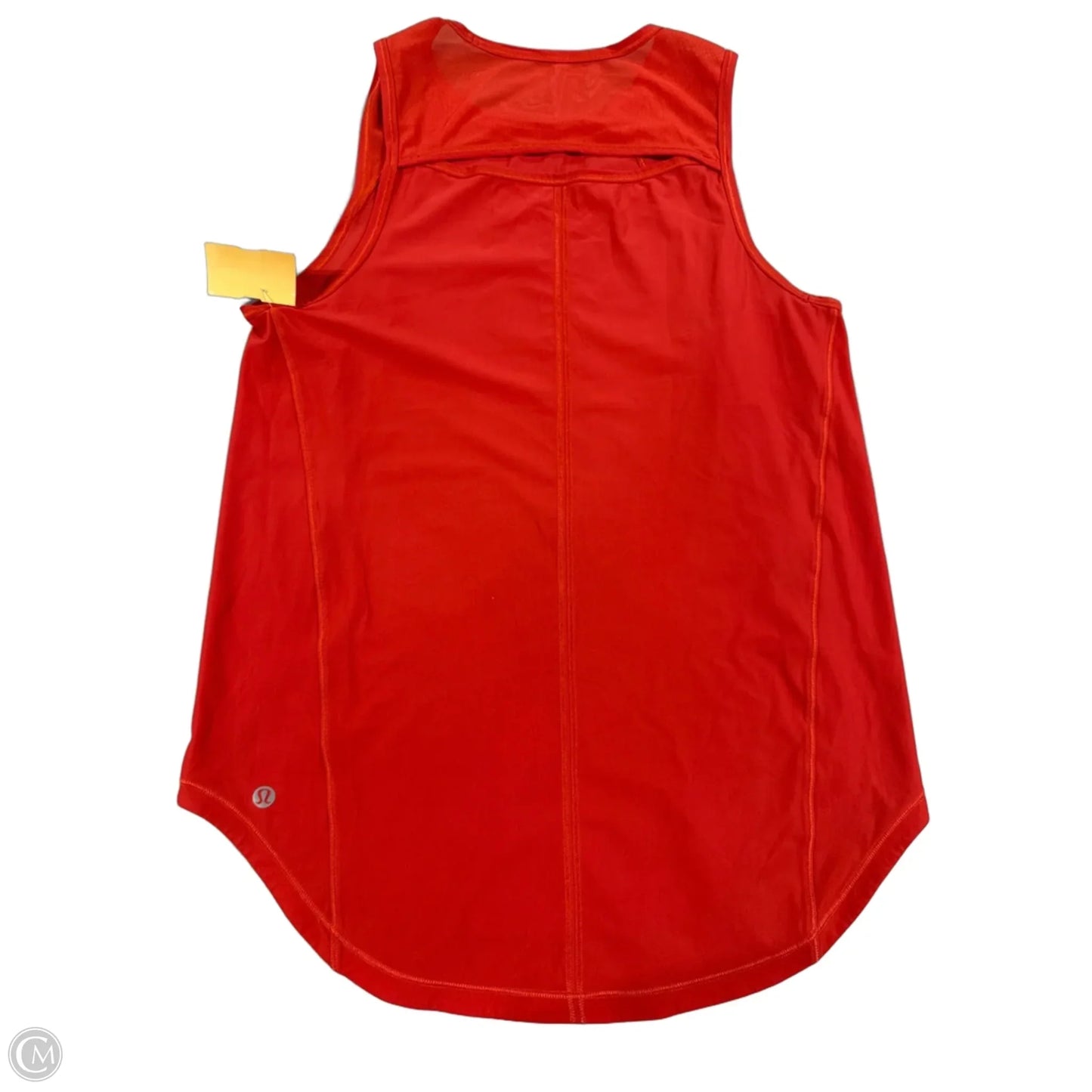Athletic Tank Top By Lululemon In Red, Size: 8