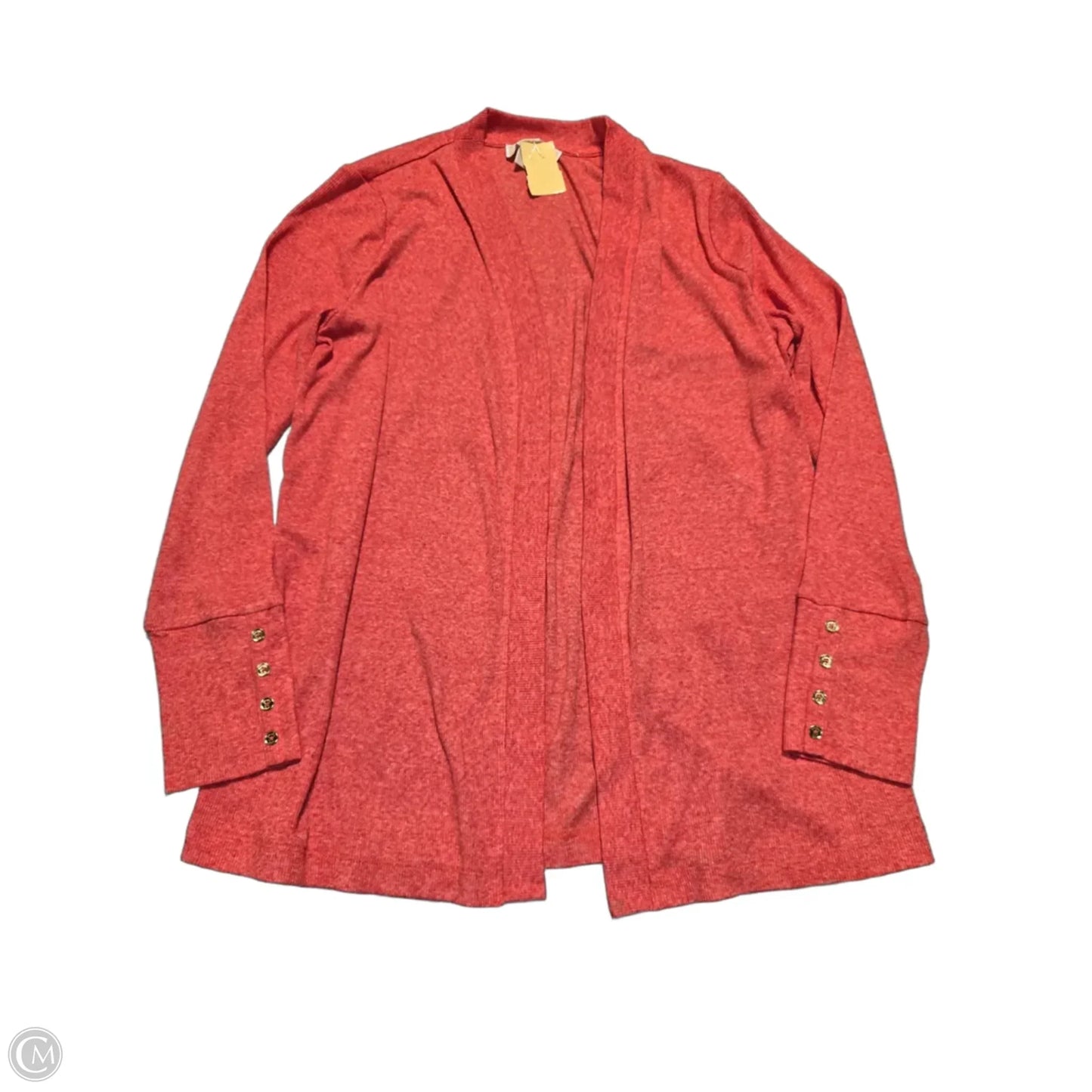 Cardigan By Michael By Michael Kors In Red, Size: L