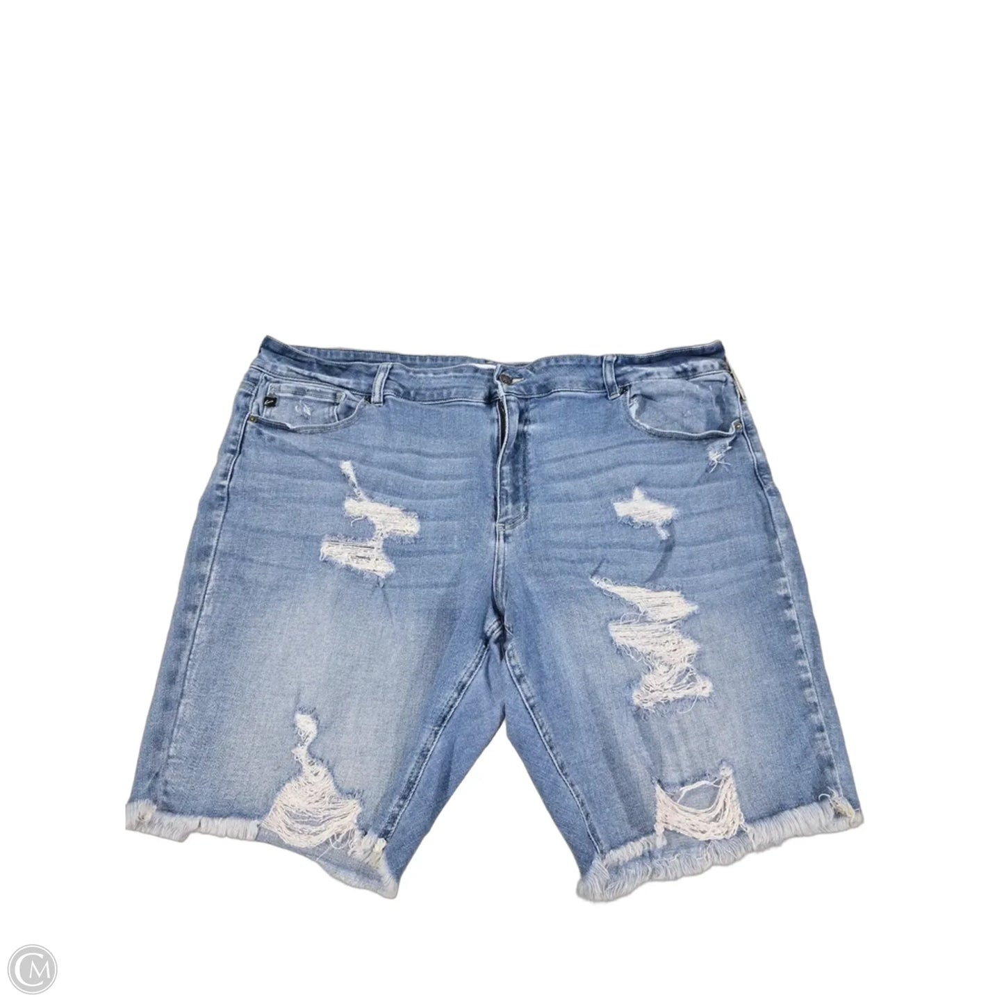 Shorts By Kancan In Blue Denim, Size: 24