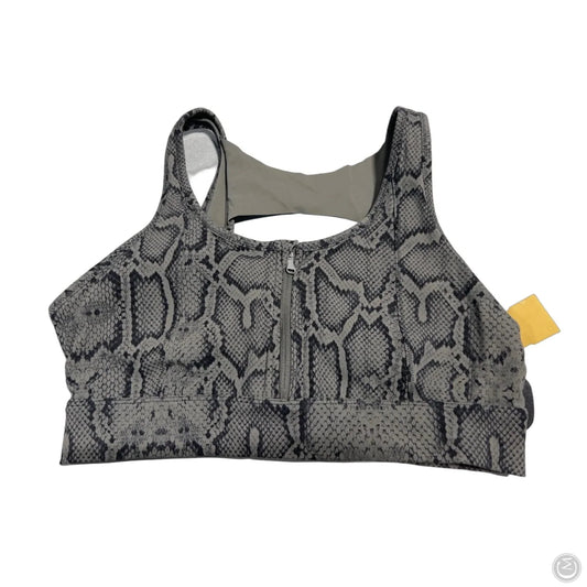 Athletic Bra By Varley In Snakeskin Print, Size: L