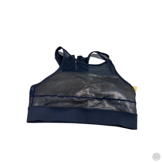 Athletic Bra By Zyia In Navy, Size: L