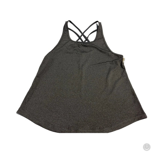 Athletic Tank Top By Cmc In Grey, Size: L