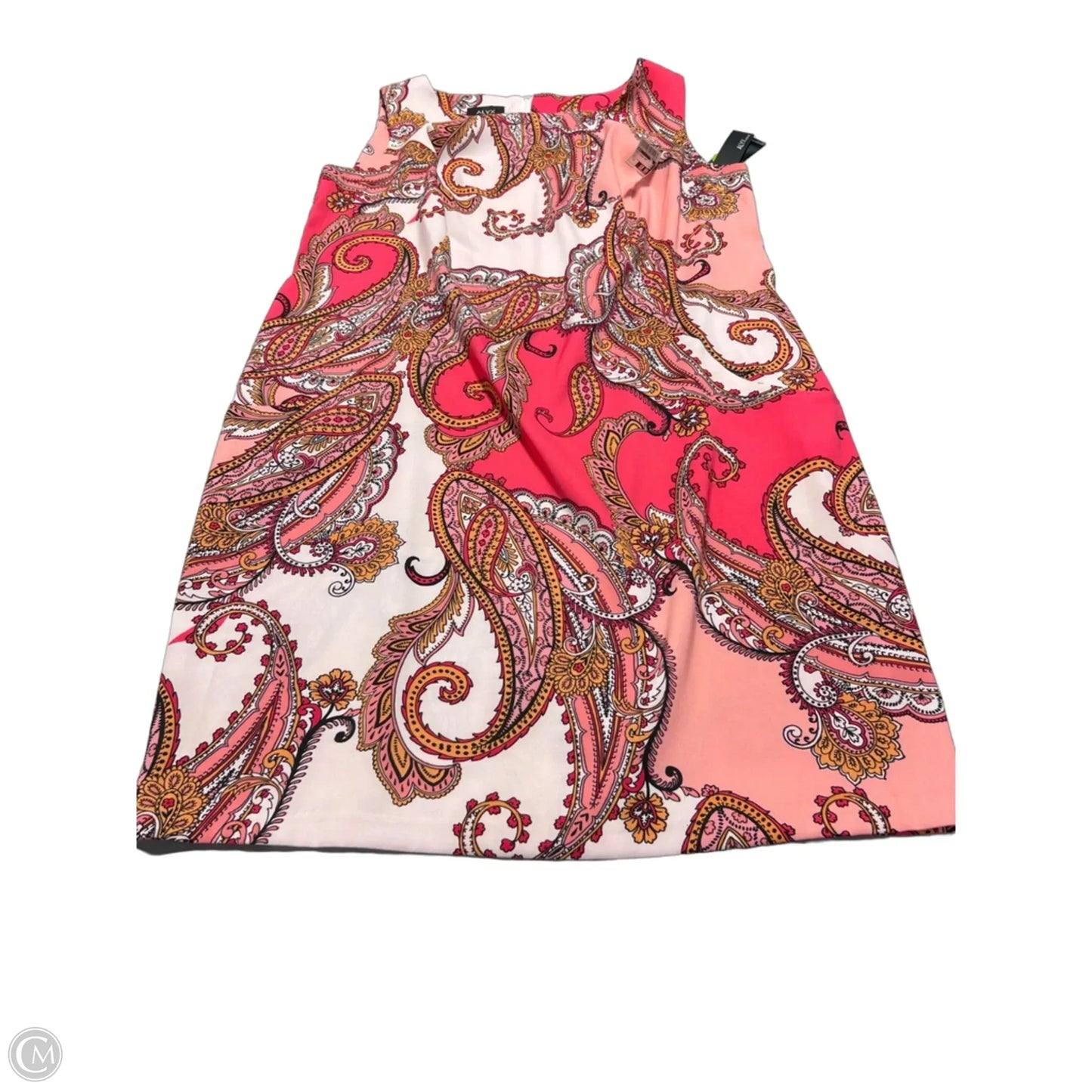 Dress Casual Short By Alyx In Pink, Size: 1x