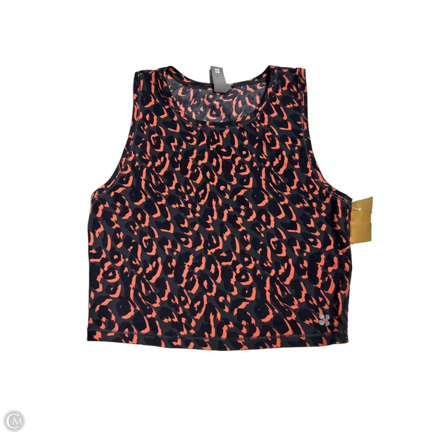 Athletic Tank Top By Sweaty Betty In Black & Pink, Size: S