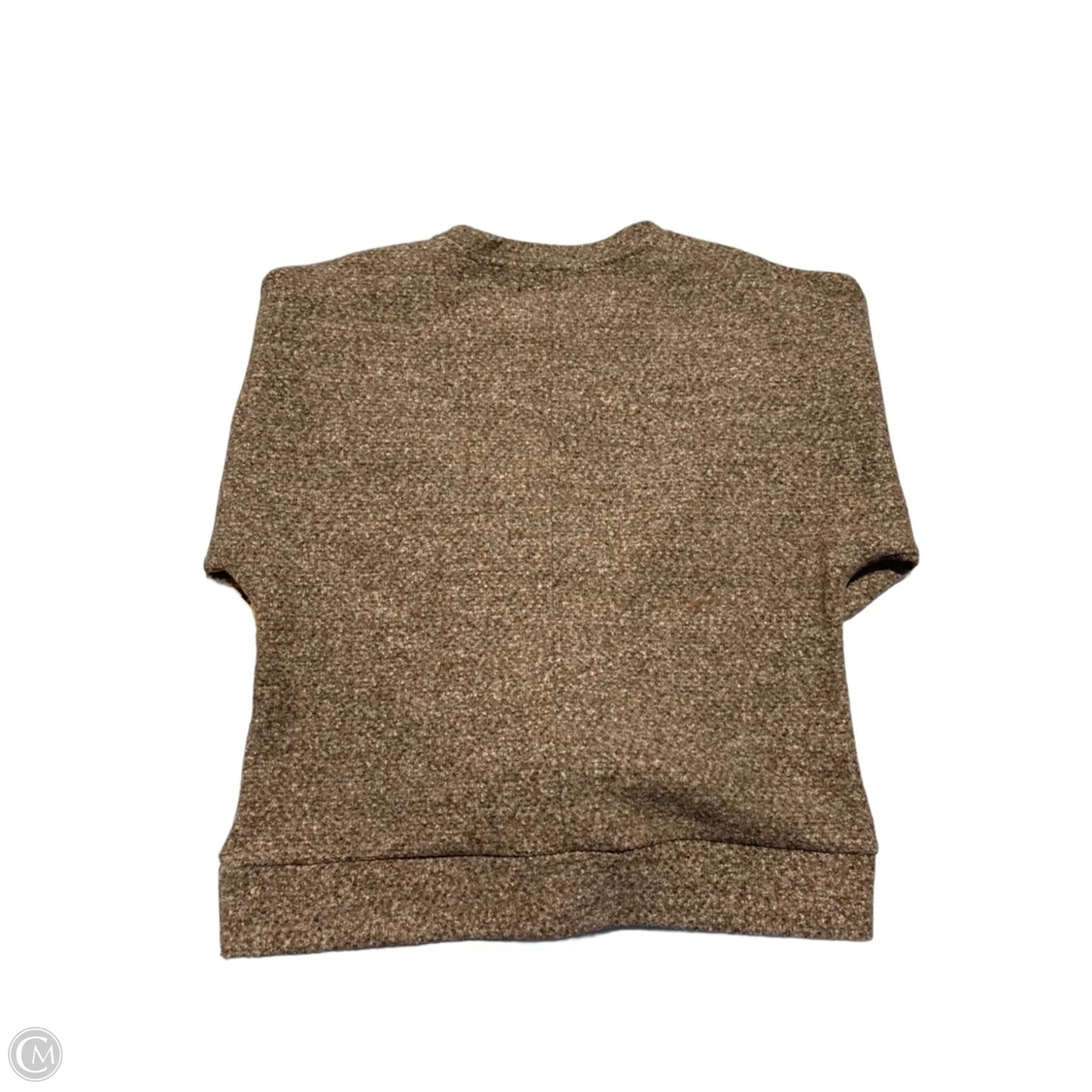 Top Long Sleeve By Andrew Marc In Brown, Size: S