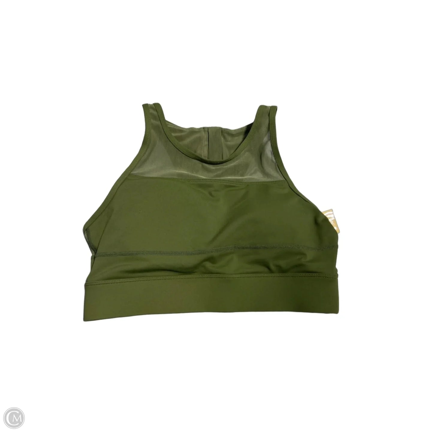 Athletic Bra By Zyia In Green, Size: M