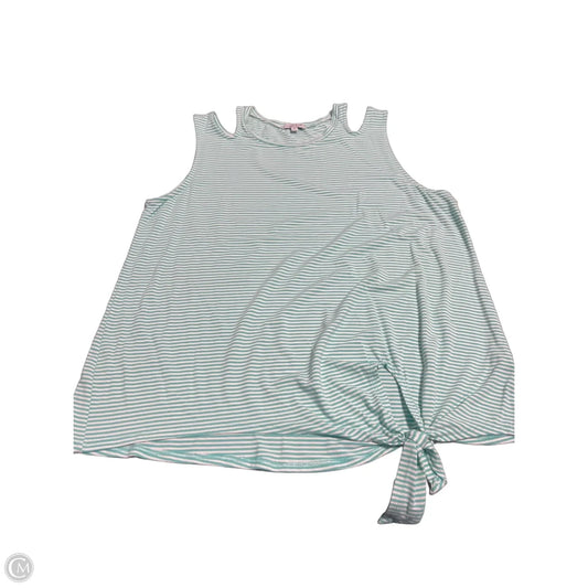 Tank Top By White Birch In Green, Size: Xl