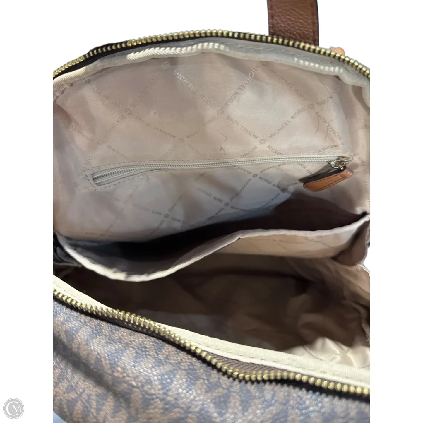 Backpack Designer By Michael Kors, Size: Large