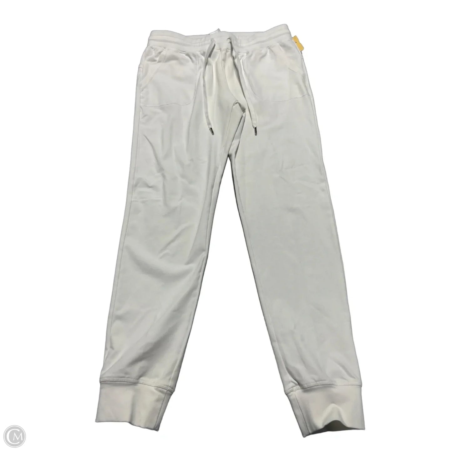 Athletic Pants By Zyia In White, Size: M