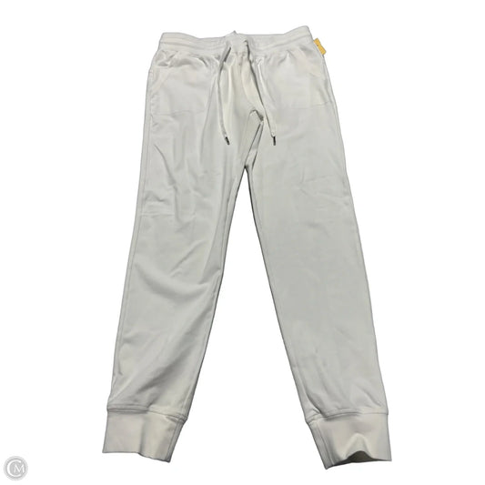 Athletic Pants By Zyia In White, Size: M