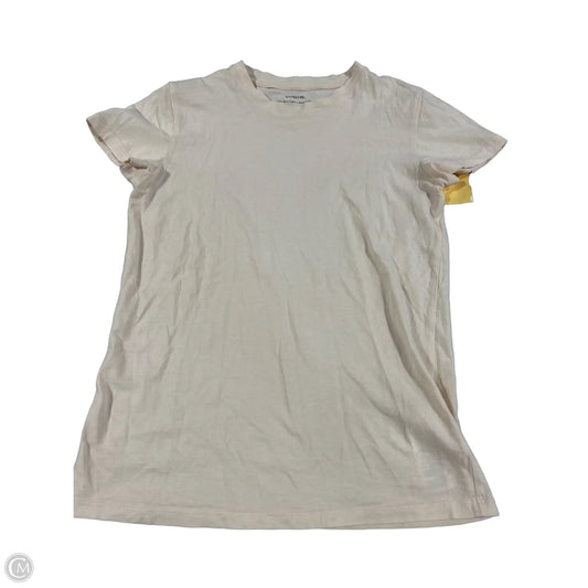 Top Short Sleeve By Vince In Peach, Size: Xxs