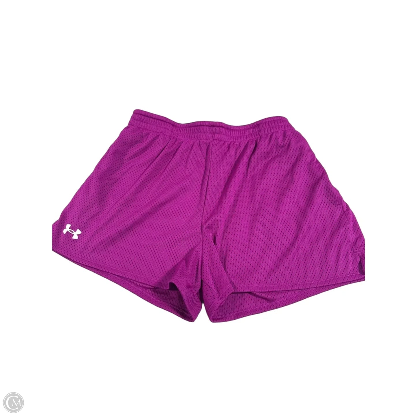 Athletic Shorts By Under Armour In Purple, Size: M