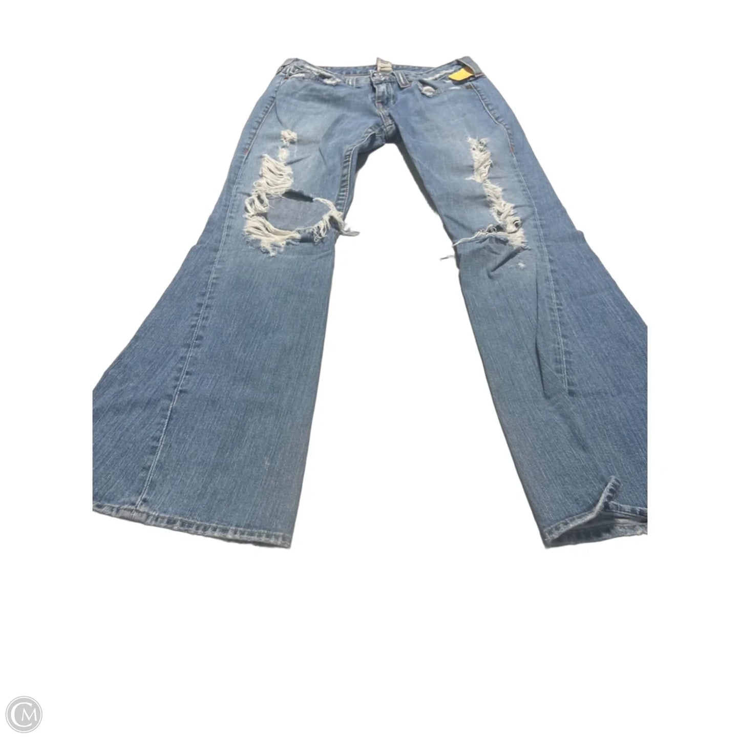 Jeans Boot Cut By True Religion In Blue Denim, Size: 12