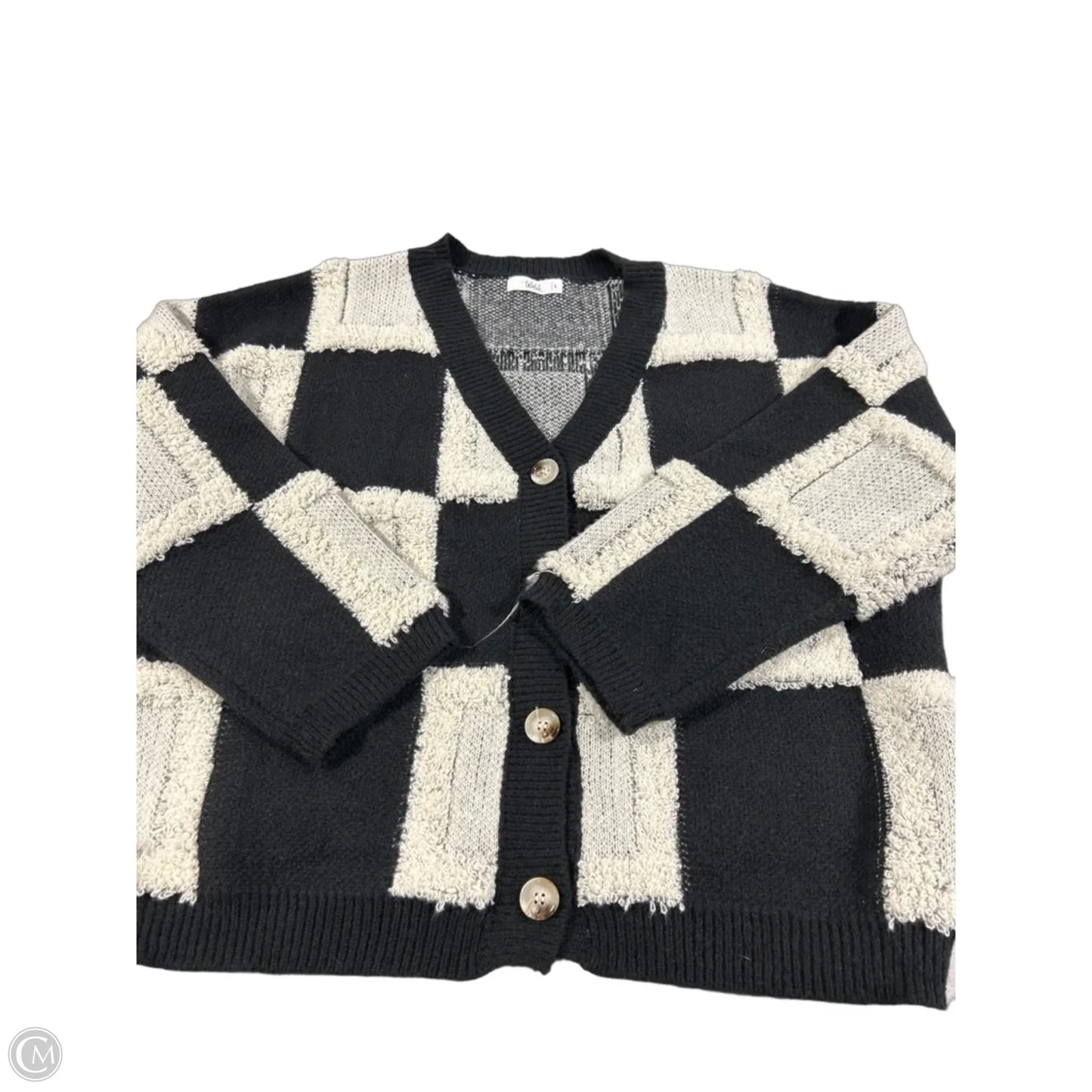 Sweater By Talulah In Checkered Pattern, Size: L