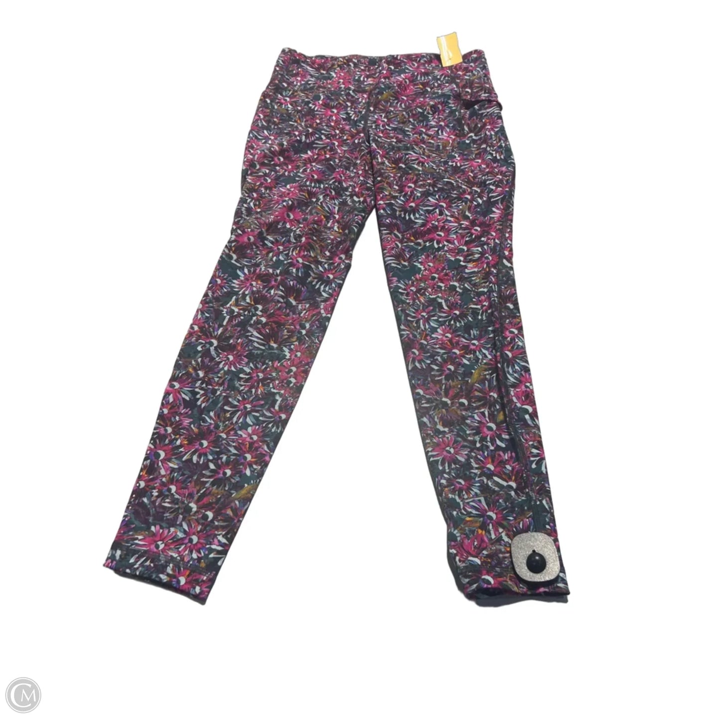 Athletic Leggings By Lululemon In Floral Print, Size: 10