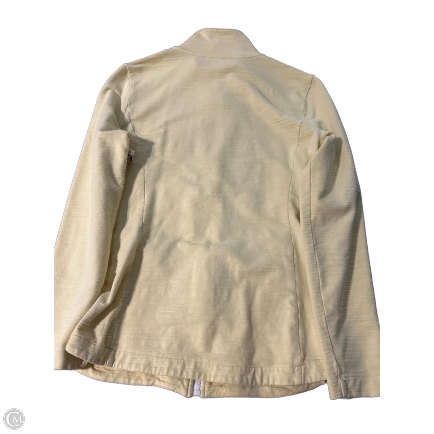 Top Long Sleeve By Talbots In Yellow, Size: M