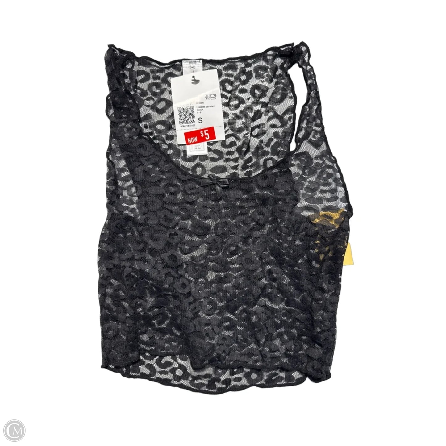 Tank Top By Forever 21 In Black, Size: S