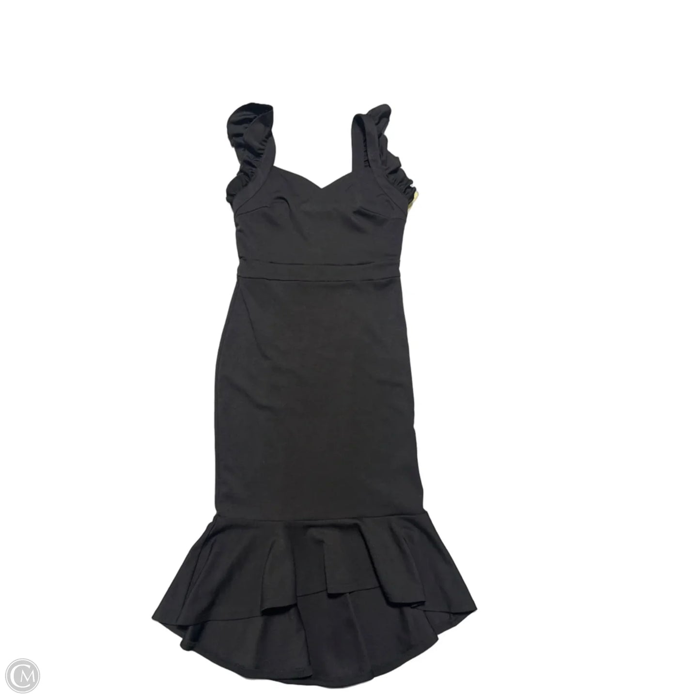 Dress Casual Midi By Grace + Karma In Black, Size: S