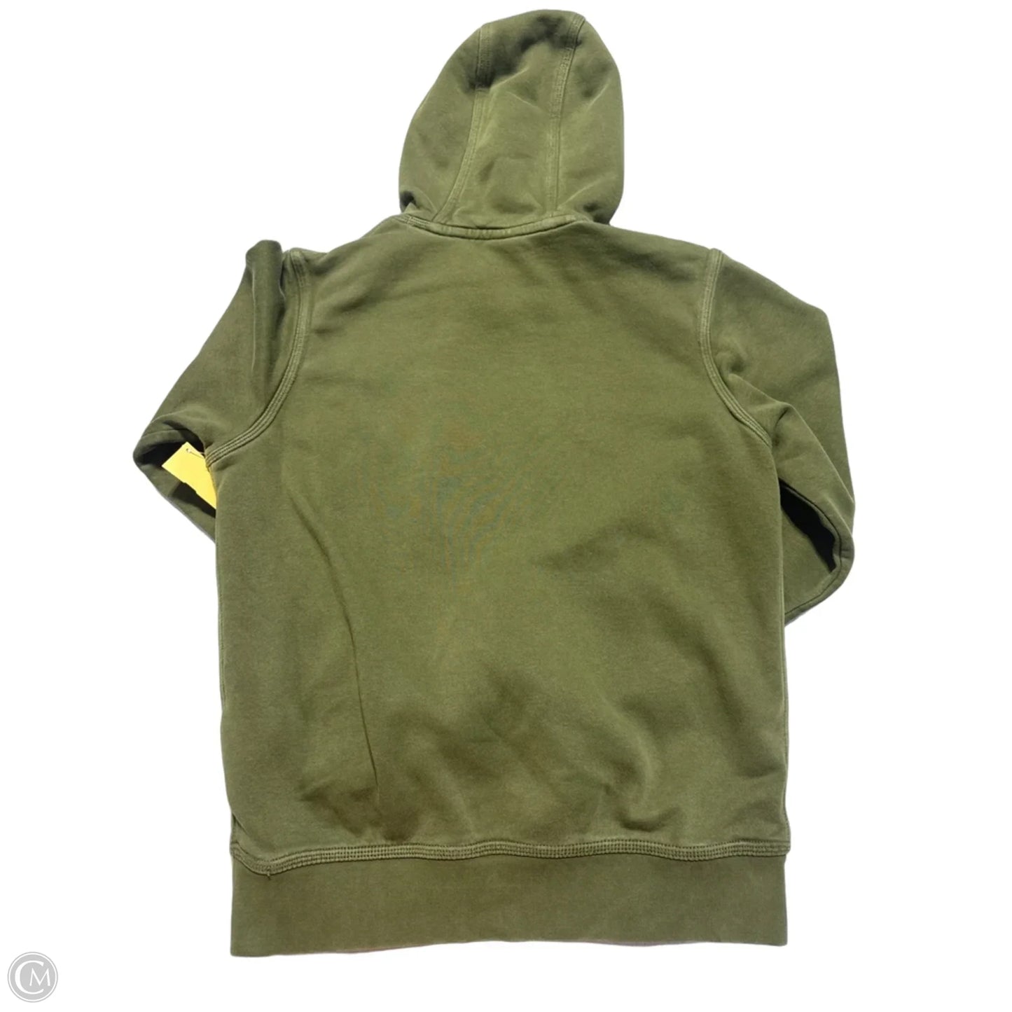 Sweatshirt Hoodie By Nike In Green, Size: S