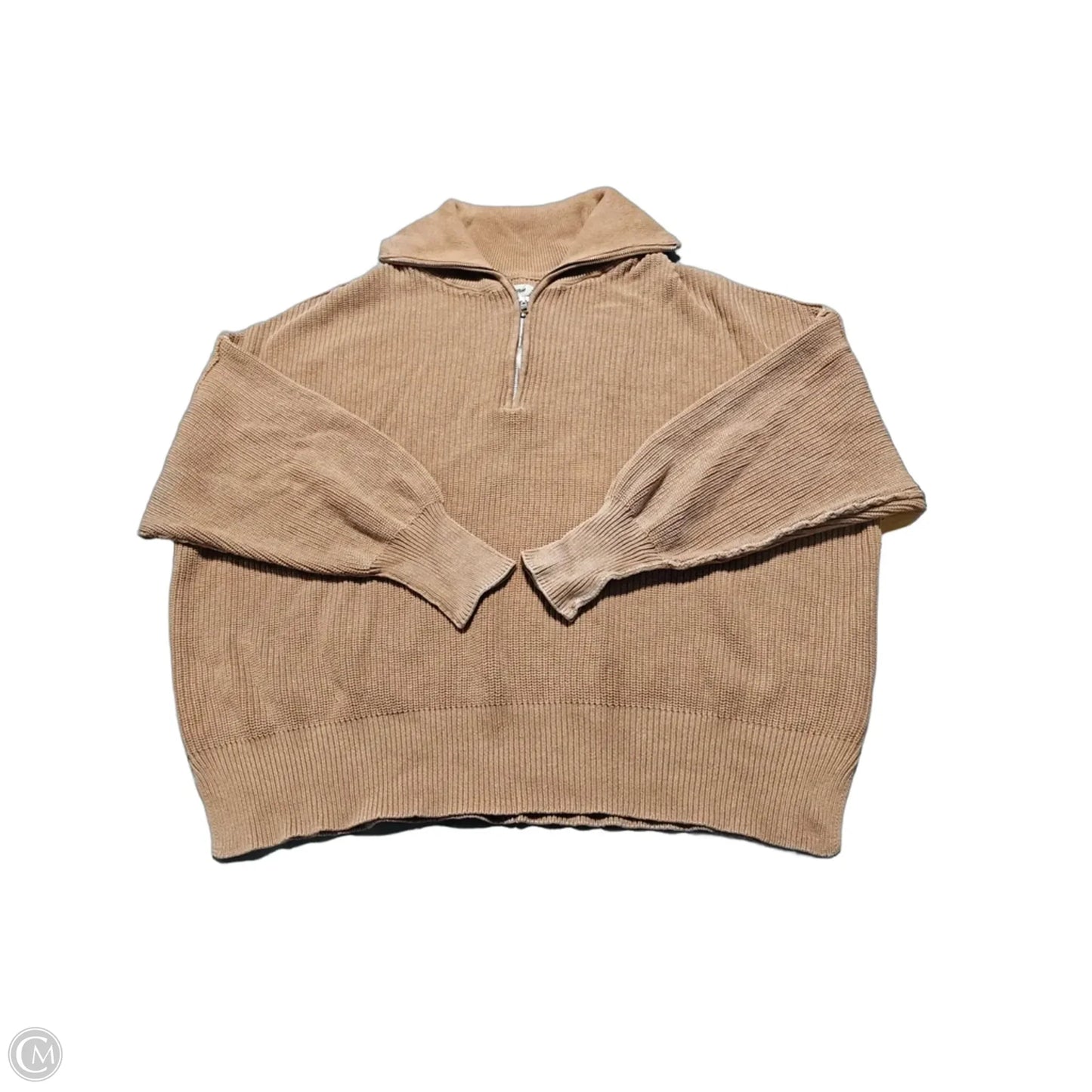 Sweater By Aerie In Tan, Size: L