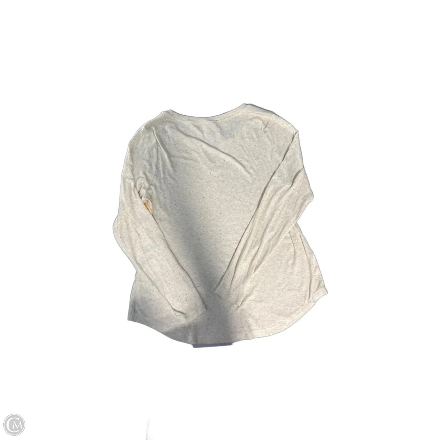 Top Long Sleeve By Cabi In Cream, Size: L