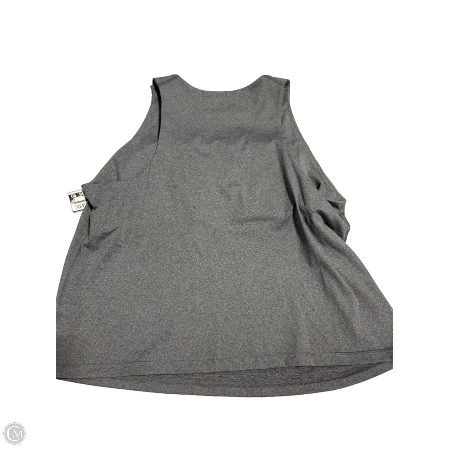 Athletic Tank Top By Tek Gear In Grey, Size: Xxl