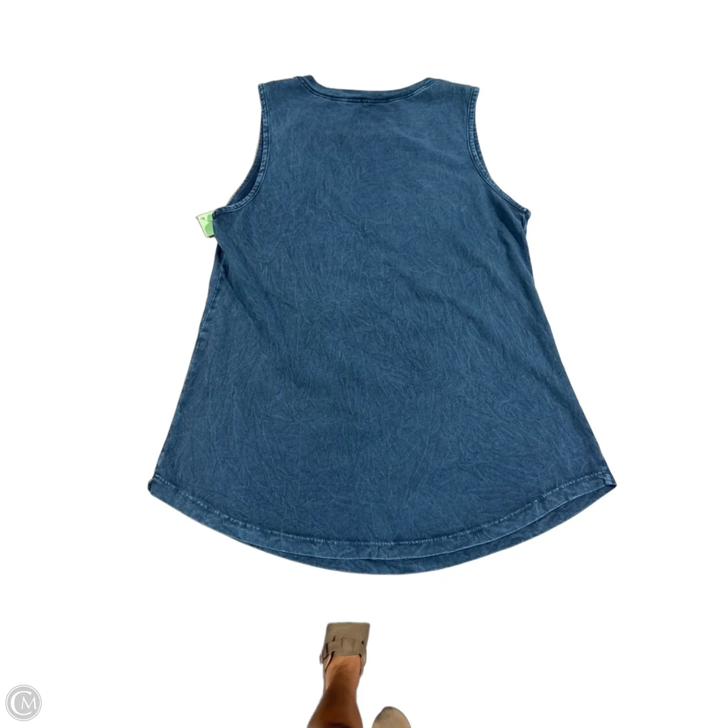 Tank Top By Cmc In Blue, Size: M