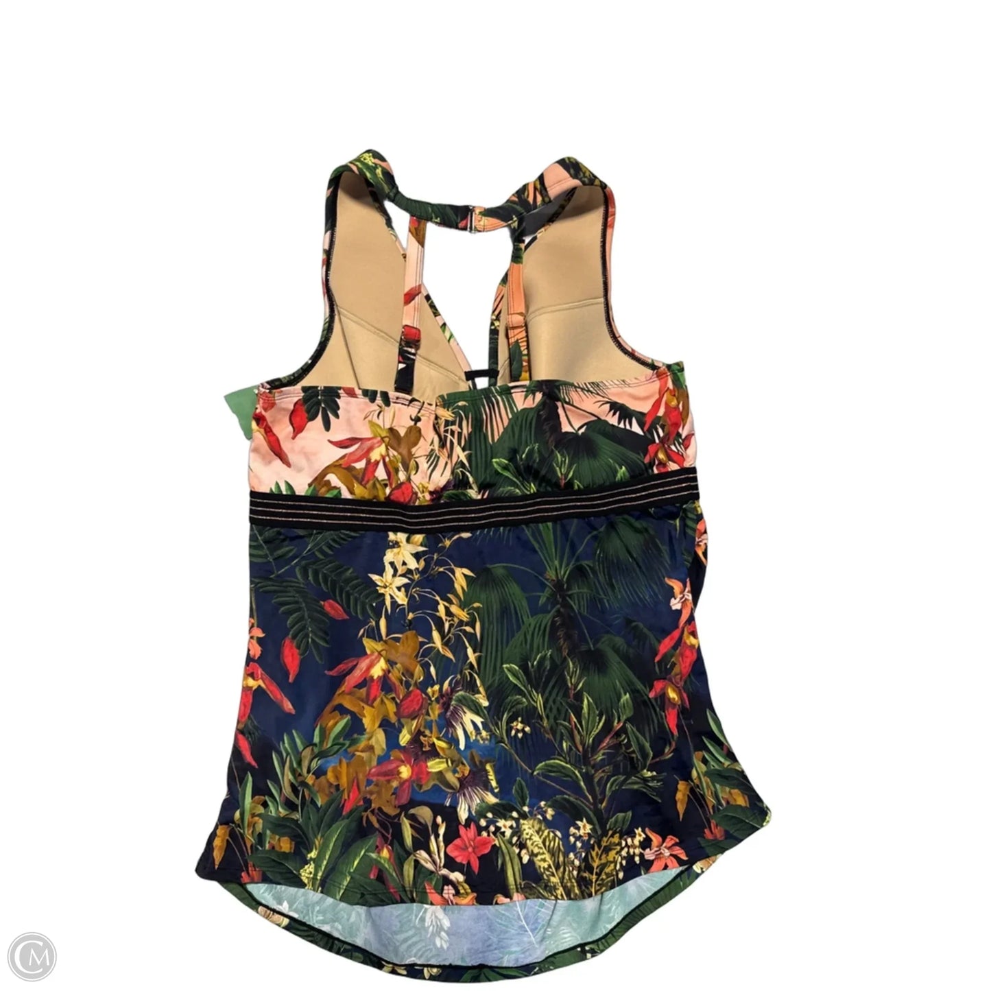 Swimsuit Top By Cacique In Floral Print, Size: Xxl