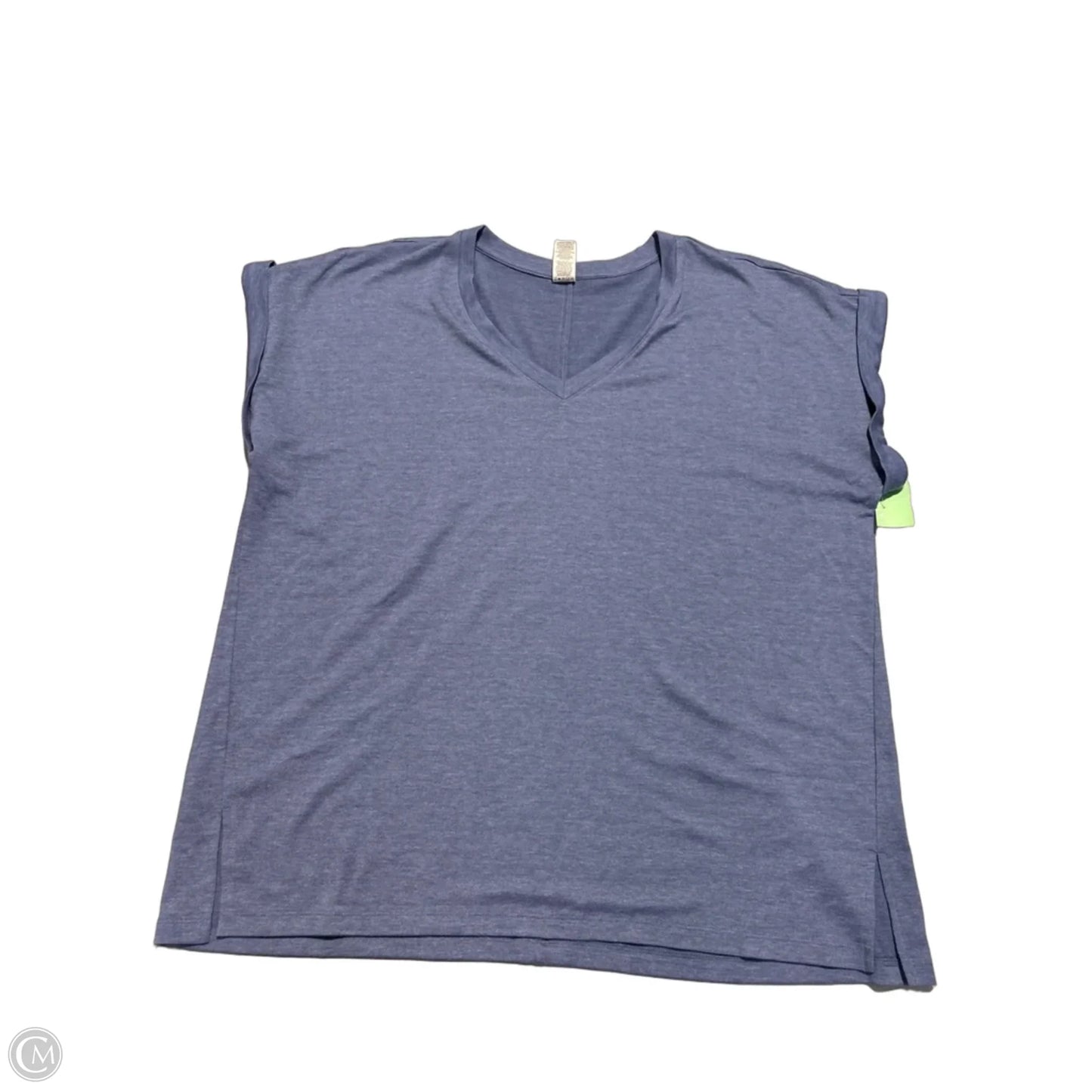 Top Short Sleeve By Rbx In Blue, Size: 2x