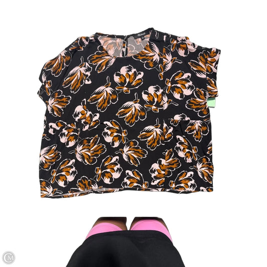 Top Short Sleeve By Madewell In Black, Size: S