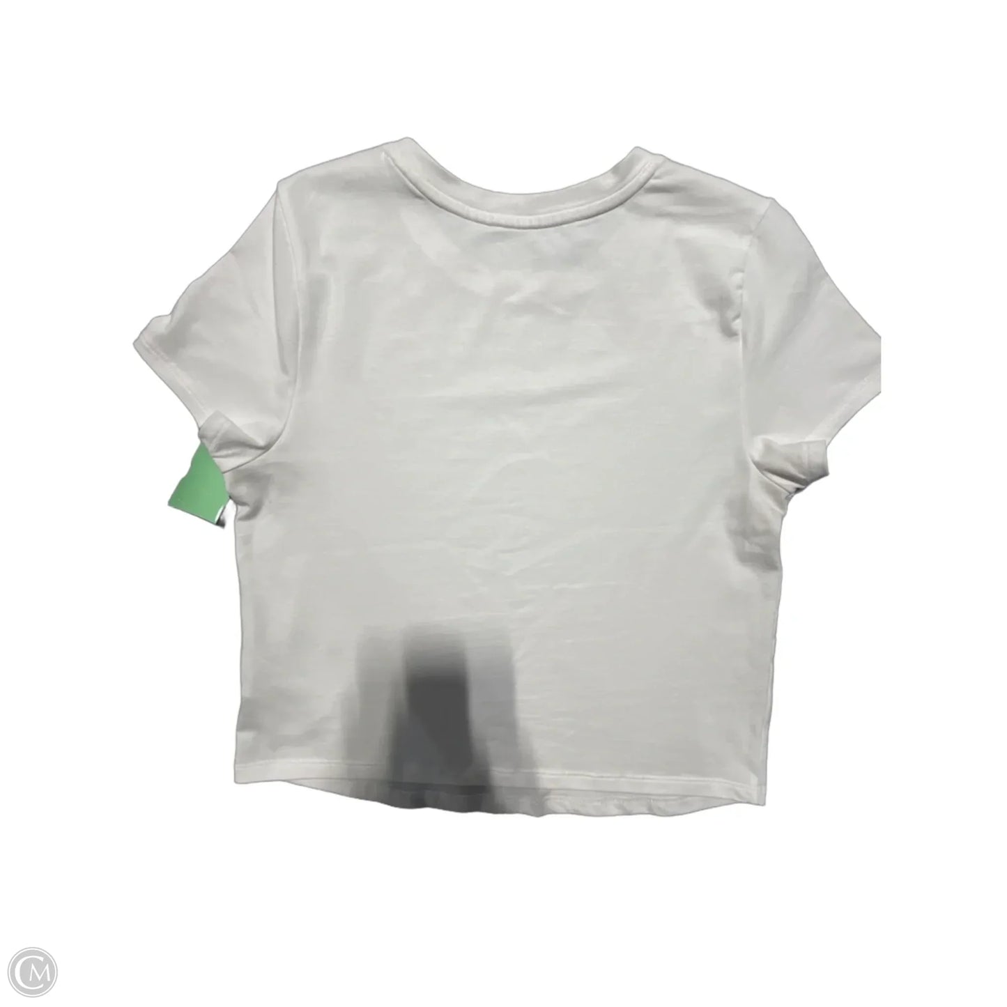 Top Short Sleeve Basic By Old Navy In White, Size: Mp