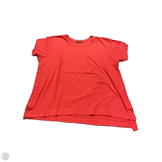 Top Short Sleeve By Cmc In Coral, Size: Xxl
