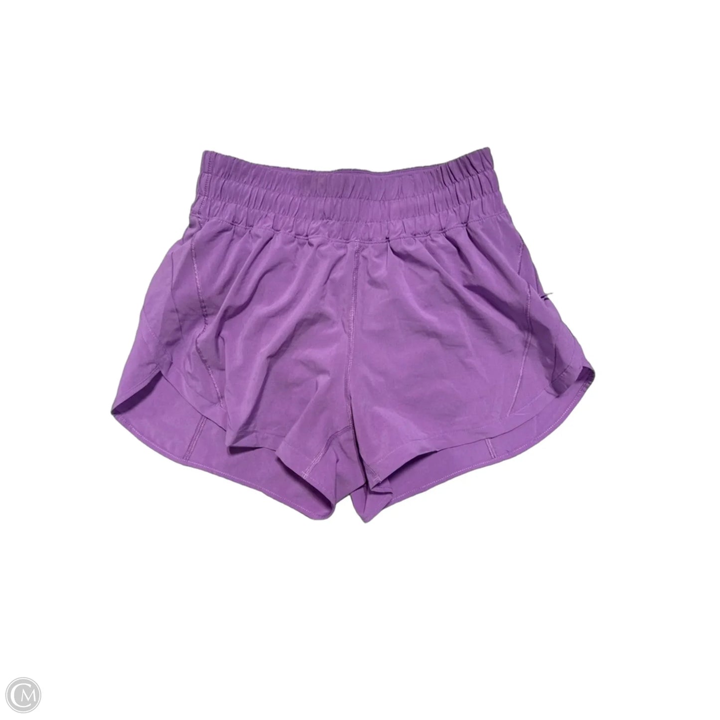 Athletic Shorts By Lululemon In Purple, Size: 6
