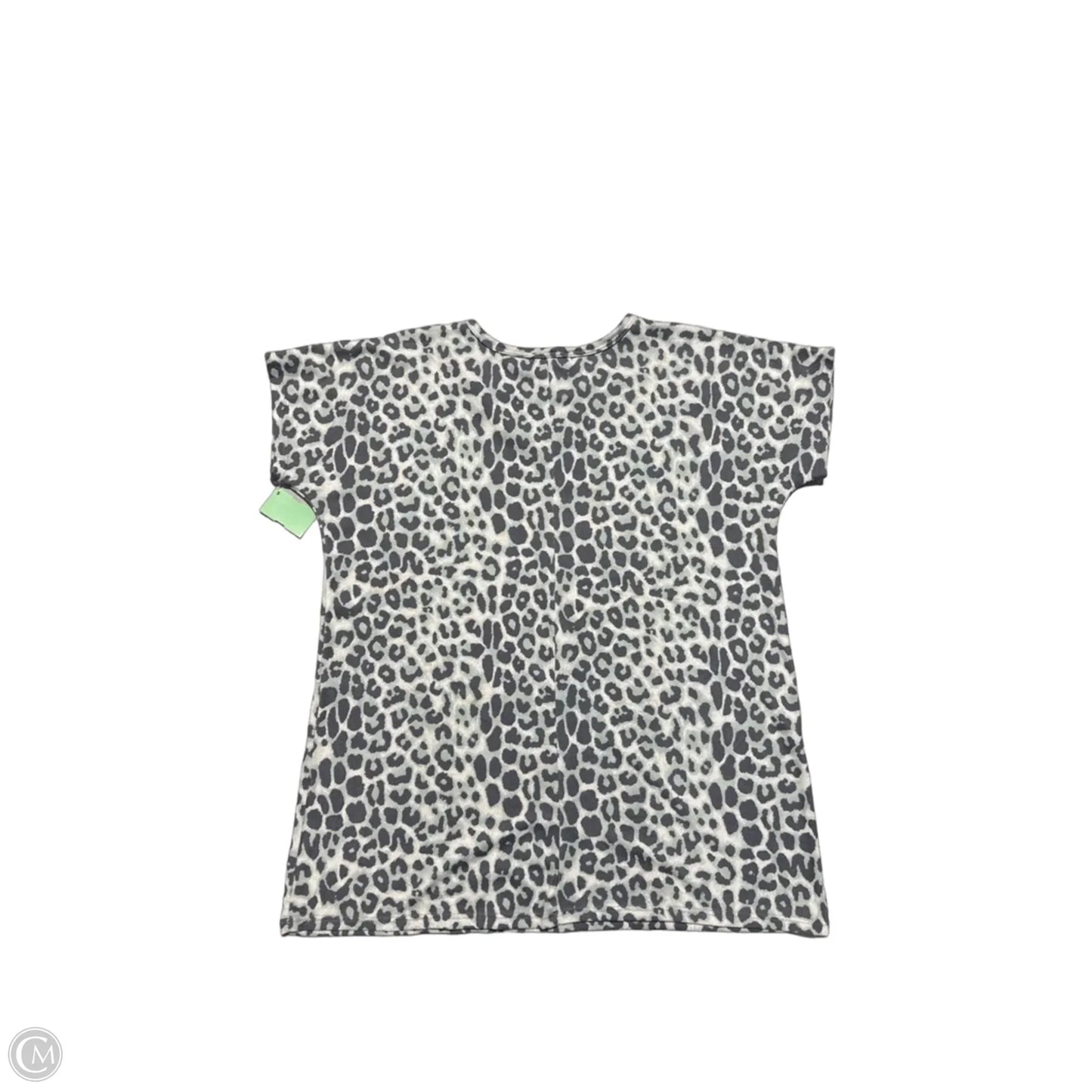 Top Short Sleeve By Heimish Usa In Animal Print, Size: M