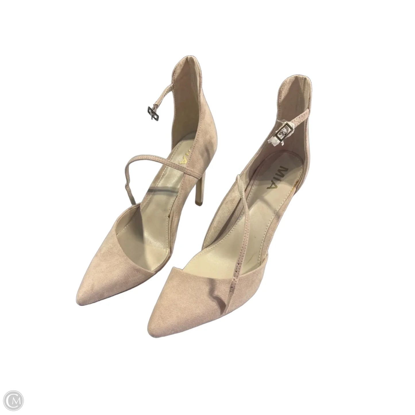Shoes Heels Stiletto By Mia In Tan, Size: 8