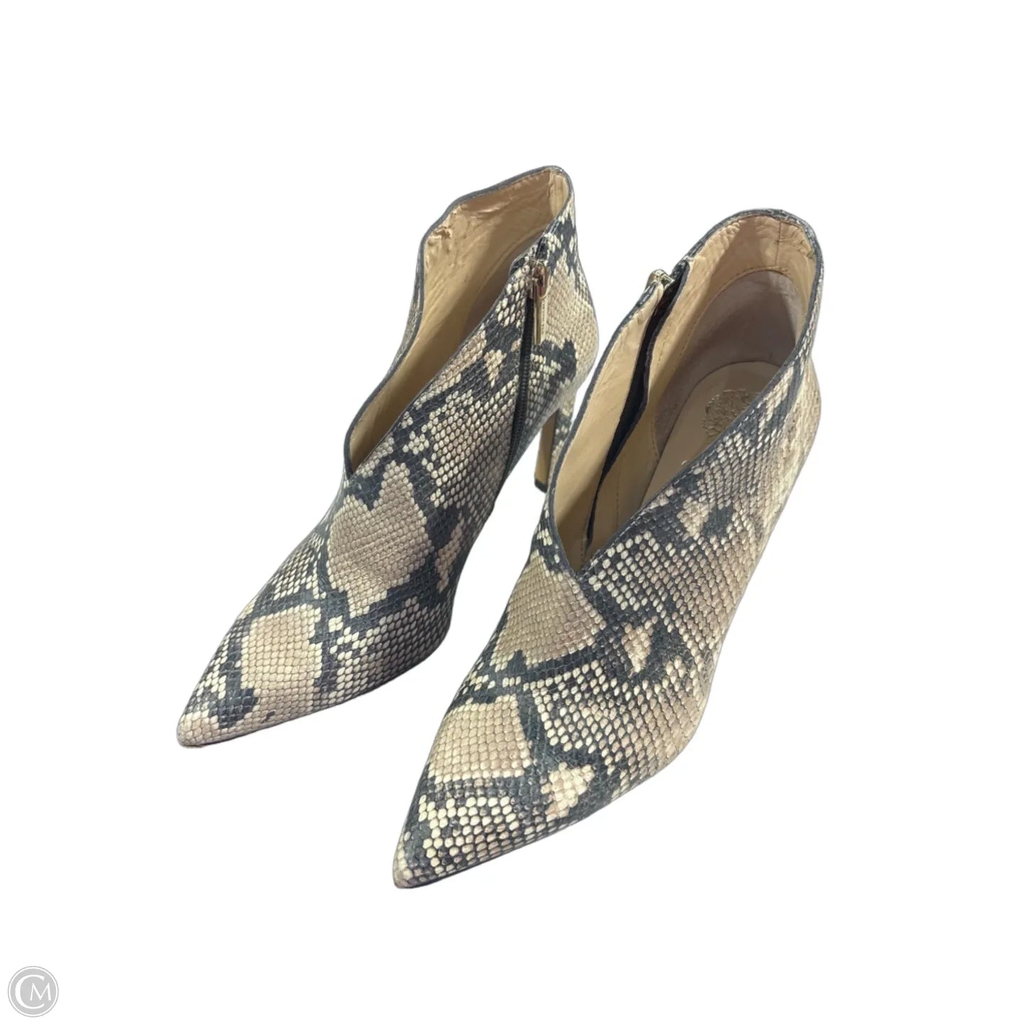 Shoes Heels Stiletto By Vince Camuto In Snakeskin Print, Size: 8