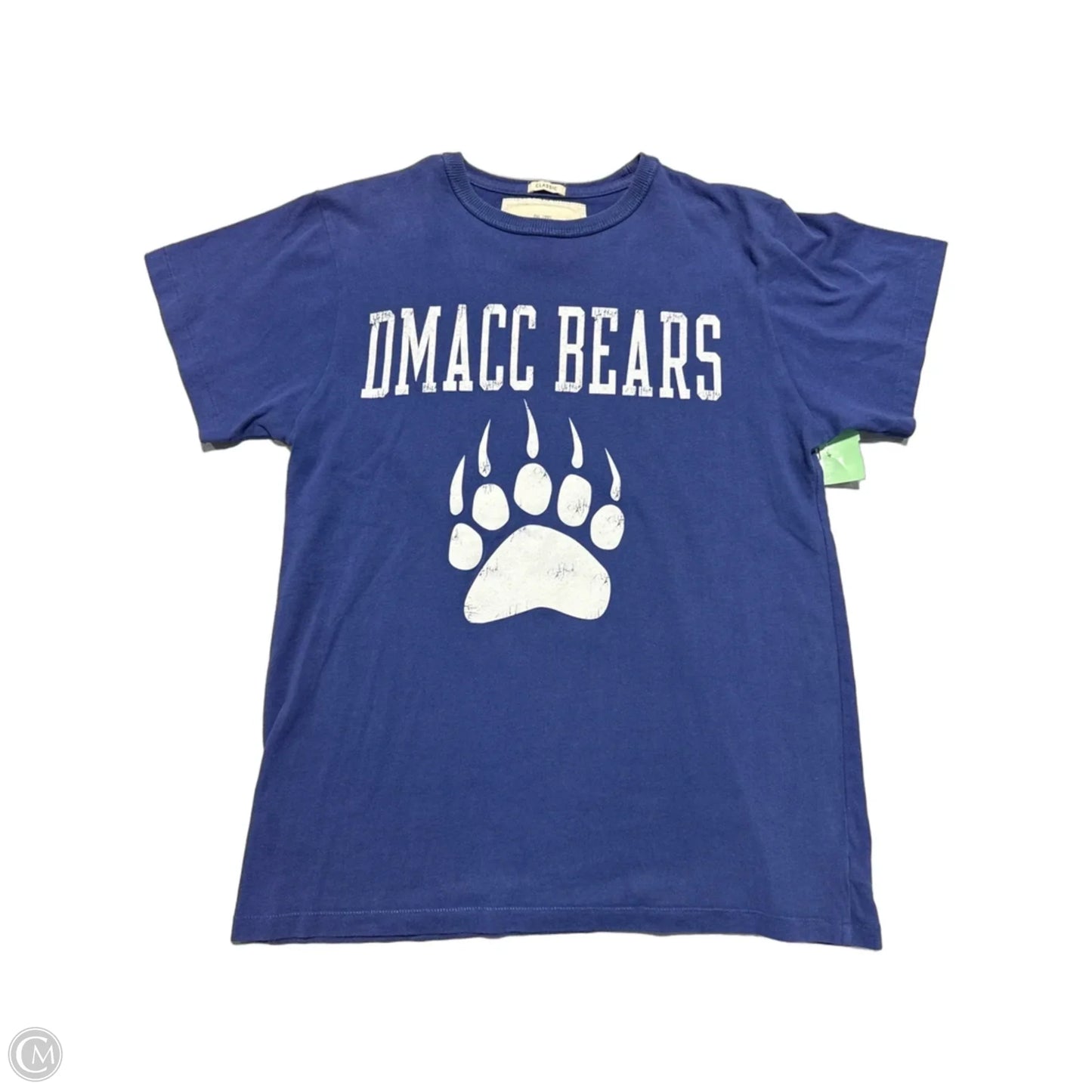 Top Short Sleeve By Cmc In Blue, Size: S