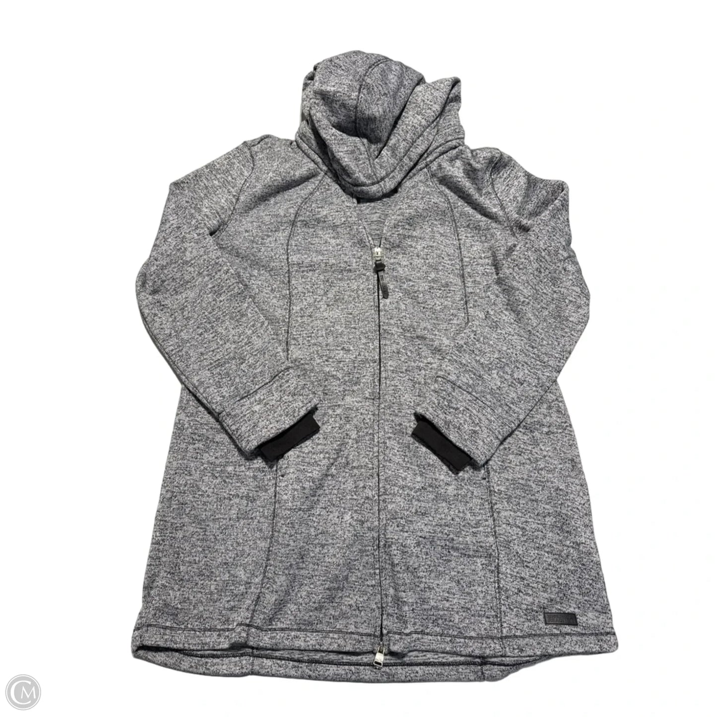 Jacket Fleece By Kenneth Cole Reaction In Grey, Size: Xxl