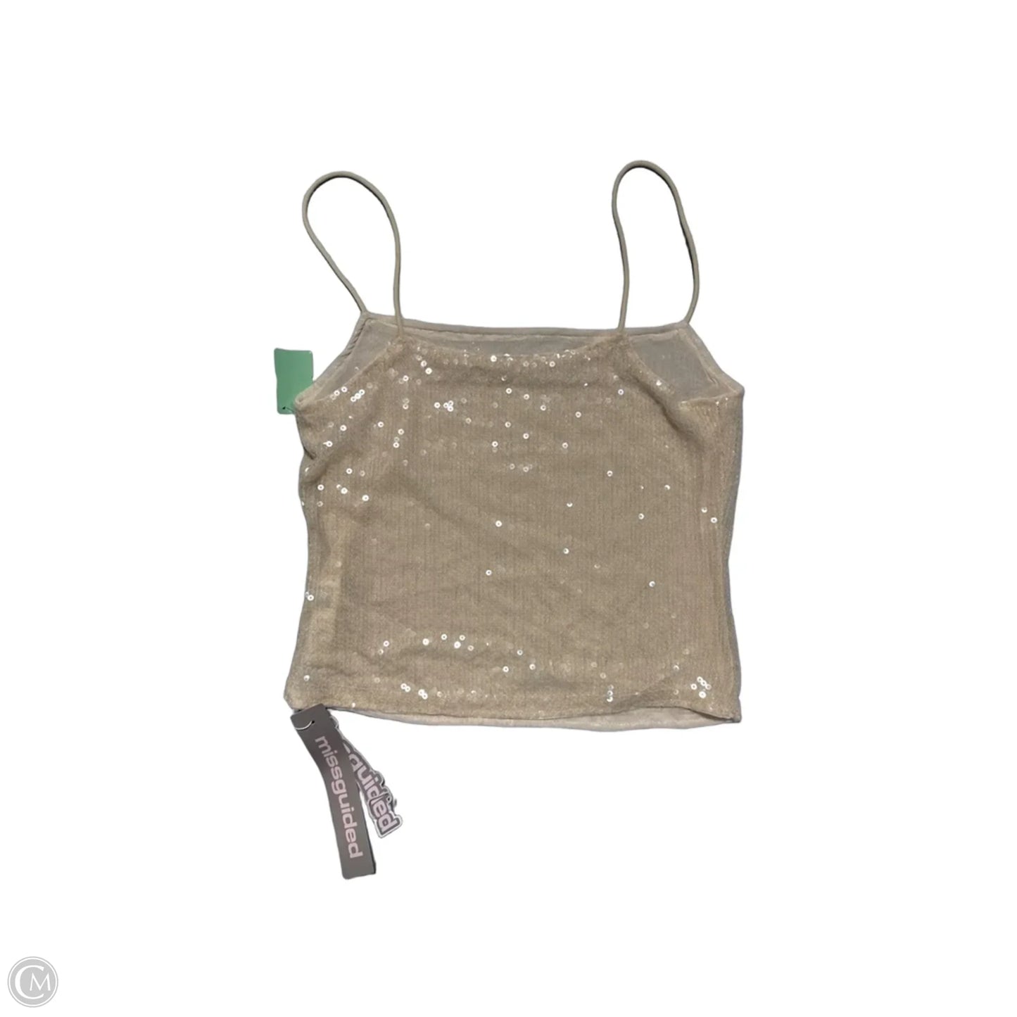 Tank Top By Missguided In Tan, Size: L