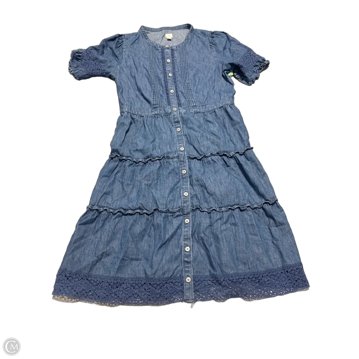 Dress Casual Short By Gap In Blue, Size: S