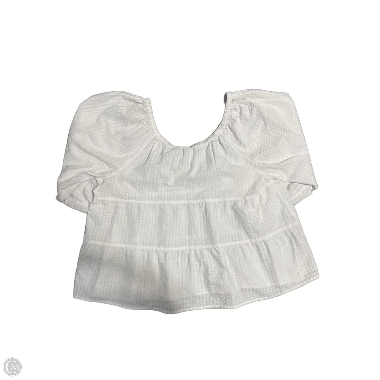 Top Long Sleeve By Old Navy In White, Size: Xl