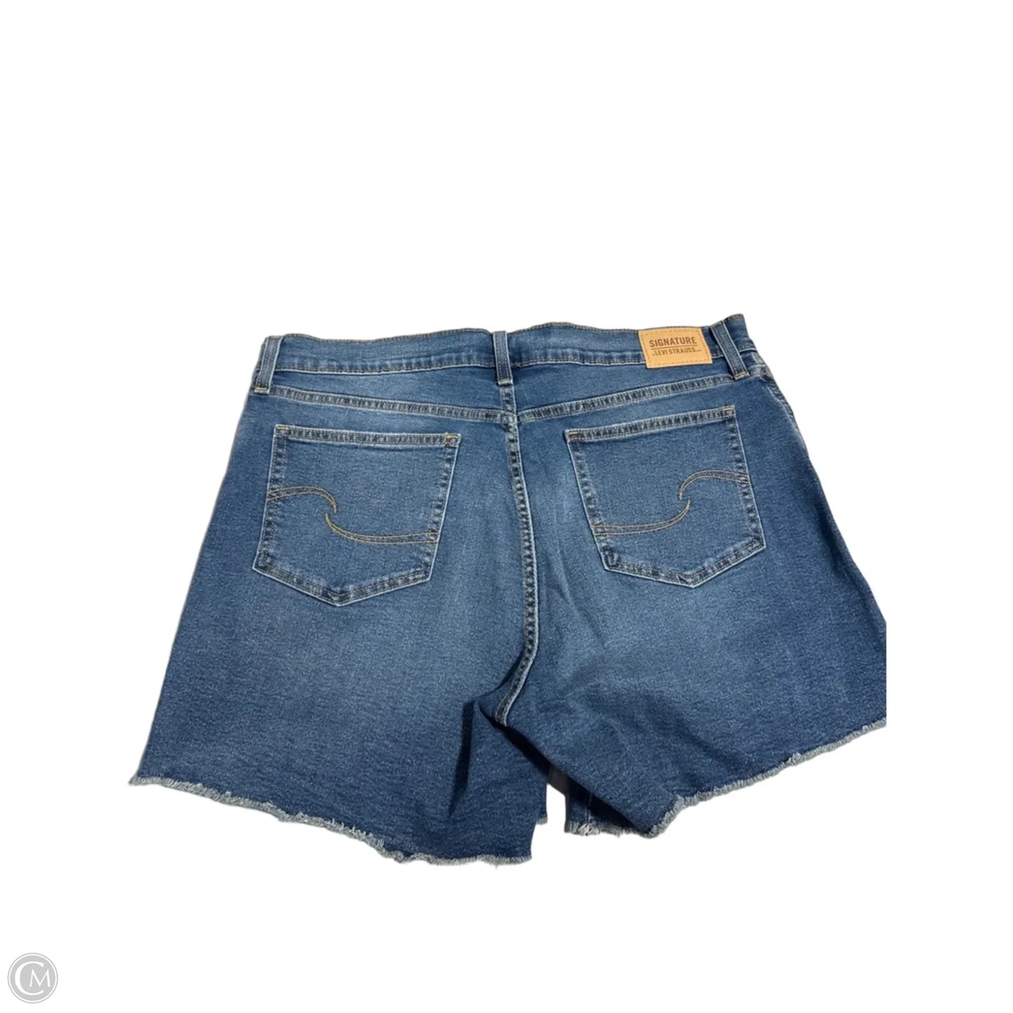Shorts By Levis In Blue Denim, Size: 16